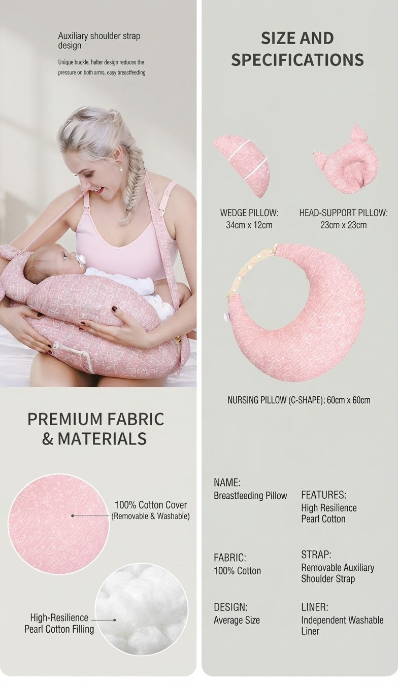 EaseMama Nursing Support – size and specifications