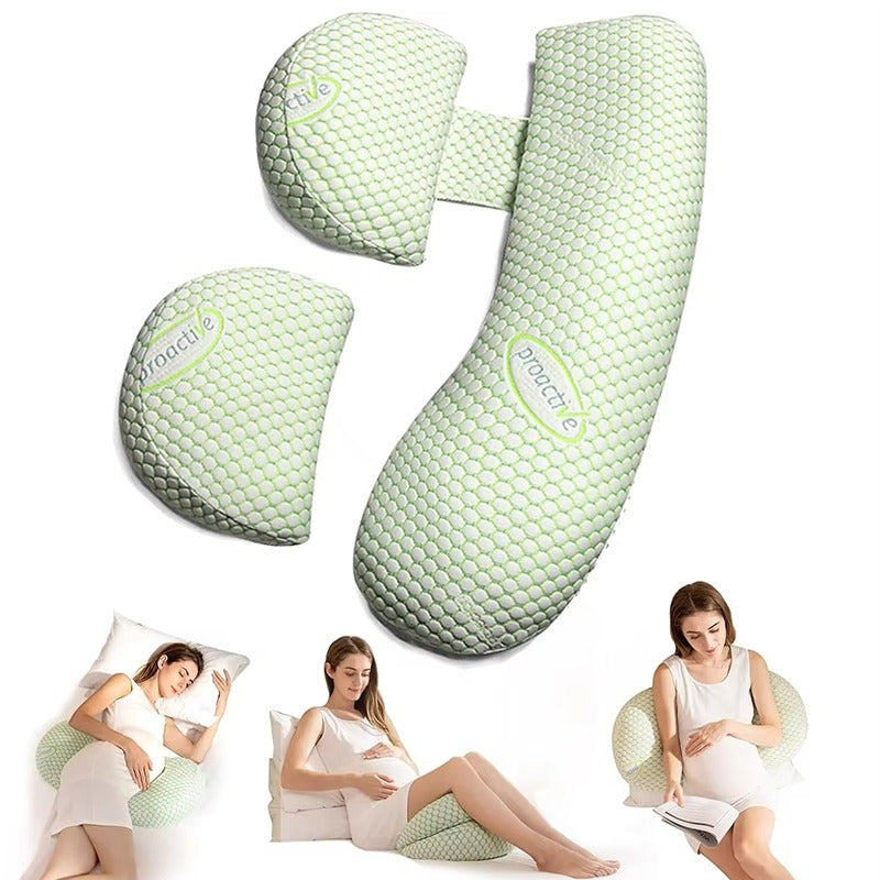 Pregnancy pillow set and three ways to use it