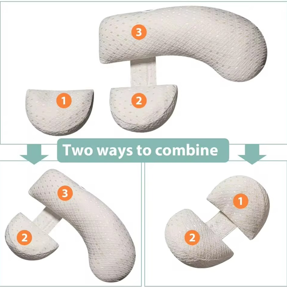 Two ways to combine the pieces